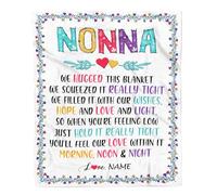 Couverture personnalisée pour ma mère de la Part de Mon Fils Je t'aime de Tout Mon cœur Papillon Maman Fête des mères Anniversaire Noël Couverture Polaire personnalisée