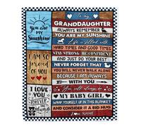 Couverture personnalisée pour ma Mimi de la Part de Mes Petits-Enfants Combien Nous t'aimons Fleur Mimi Anniversaire Fête des Mères Noël Couverture Polaire personnalisée