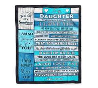 Couverture personnalisée pour ma Mimi de la Part de Mes Petits-Enfants Je t'aime avec Un Amour spécial Mimi Anniversaire Fête des Mères Noël Couverture Polaire personnalisée