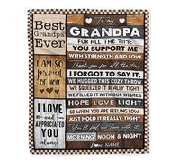 Couverture personnalisée pour ma Mimi de la Part de Mes Petits-Enfants, n'oublie jamais Que Je t'aime, tu ES Tout pour Moi, Mimi, Anniversaire, fête des mères, Noël, Couverture Polaire