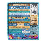 Couverture personnalisée pour ma nièce Incroyable de Tante Oncle Wolf C'est Un Gros câlin nièce Anniversaire rentrée Scolaire Noël Couverture Polaire personnalisée