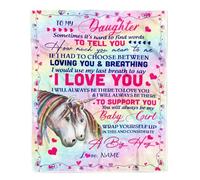 Couverture personnalisée pour ma nièce Titi, Neveu, Je Veux dire Que Je t'aime, Titi, Tournesol, fête des mères, Anniversaire, Thanksgiving, Noël, Couverture Polaire personnalisée
