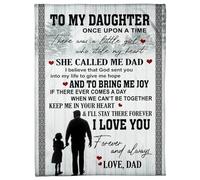 Couverture personnalisée pour ma petite-fille, cadeaux de grand-mère, grand-père, je te souhaite la force, libellule, cadeaux d'anniversaire pour petite-fille, couverture polaire de Noël