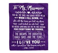 Couverture personnalisée pour Mon Fils de Maman Papa mère n'oublie jamais Je t'aime Tigre Blanc Fils Anniversaire Remise des diplômes Noël Couverture Polaire de lit personnalisée