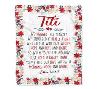 Couverture personnalisée pour Mon Meilleur ami, Lettre Florale par Avion, Je t'aime, Meilleurs Amis, Anniversaire, Noël, Thanksgiving, Remise des diplômes, Couverture Polaire personnalisée