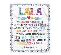 Couverture personnalisée pour Mon Petit ami de la Part de ma Petite Amie Je t'aime Câlins Lettre par Avion Anniversaire de Petit ami Saint Valentin Noël Couverture Polaire personnalisée
