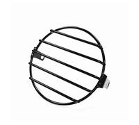 Couverture Phare Accessoires Moto Universels 6.5 Pouces Couvercle Calandre Rétro Pratique Protecteur Phare Antibrouillard Grille Headlight(1)