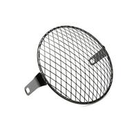 Couverture Phare Universel Noir Moto Rétro Vintage Phare Gril Lumière Lampe Couverture Protecteur Accessoires Grille Headlight(3)