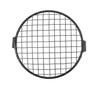 Couverture Phare Universel pour Phares Moto Protecteur Support Lumière Alliage D'aluminium Couvercle Calandre Grille Headlight(2)