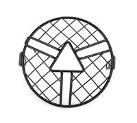 Couverture Phares Moto Protecteur De Phare De Moto De 7 Pouces Protection De Lampe De Moto Maille De Montage En Métal Masque De Grille Grille de Phare Moto(F)