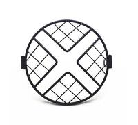 Couverture Phares Moto Protecteur De Phare De Moto Universel Vintage De 7 Pouces Couvercle De Lampe De Gril Rétro Grille de Phare Moto(B)