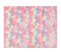 Couverture phosphorescente, couverture polaire en flanelle douce, 120 x 150 cm, couverture toutes saisons pour enfants (couleur 2)