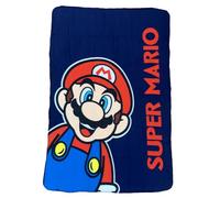 CARTOON Plaid enfant Super Mario couverture 100 % polyester 100 x 140 cm