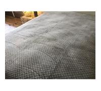 Couverture/Plaid - OURSON - Microfibre - 200g - 125x150 cm - Gris Acier