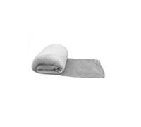 Couverture Vivezen Couverture, plaid polaire 150 x 200 cm en flanelle ultra doux - Gris