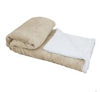 Vivezen - Couverture, Plaid Polaire 150 x 200 cm ou 220 x 240 en Flanelle et Sherpa Ultra Doux - 5 Coloris