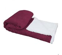 Vivezen - Couverture, Plaid Polaire 150 x 200 cm ou 220 x 240 en Flanelle et Sherpa Ultra Doux - 5 Coloris