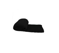Couverture, plaid polaire 220 x 240 cm en flanelle ultra doux - Noir Noir