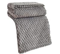 Couverture Plaid Polaire Flanelle 100x150cm/180x200 Couverture lit 1 /2 Personnes Couverture Hiver Epaisse Douce Et Chaude Couverture Canapé pour Salon, Chambre à Coucher(Color 2,200x230cm/79x91in)