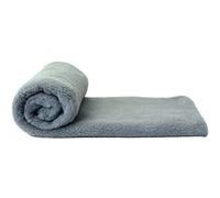 Couverture, plaid polaire, jeté de canapé 150 x 200 cm Cosy ultra doux - 100% Polyester - Gris - Vivezen Gris