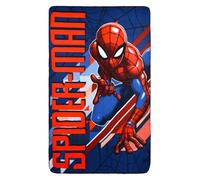Couverture Plaid pour Enfants, pour Spiderman Fan, Doublure en Polaire Douce pour Garçon, Idée Cadeau, Gadget, Super Doux, Bleu