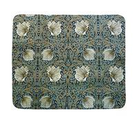 Couverture Plaid William Morris Pimpernel Designhro Draps De Lit Lavable Couverture en Flanelle Légère Couverture Lit pour Pièces Lit Canapé,60"x50"