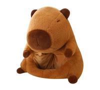 Couverture pleine de peluche Capybara, couverture en peluche capybara, accessoires de drag party créatifs Capybara portable, douce part de jeu Sweet Game Masque Fabric larme nominale Halloween