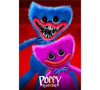 Couverture polaire 130x170 Poppy playtime couleur rouge Enfants 12 Halantex