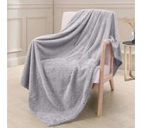 Couverture Polaire 180 x 240 cm Confortable et Moelleuse pour Toutes Les Saisons Couvertures et Plaids, Jeté de Lit pour Canapé et Lit Chambre à Coucher Bureau, Gris