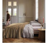 Couverture polaire 240x260 cm 100% Polyester 350g/m2 TEDDY Marron Sable
