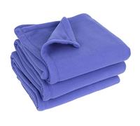 Couverture Polaire 240x300 cm 100% Polyester 350 g/m2 Teddy Violet Liberty