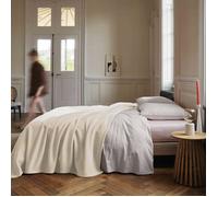 Couverture polaire 240x300 cm 100% Polyester 350 g/m2 TEDDY Blanc Naturel