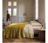 Couverture polaire 240x300 cm 100% Polyester 350 g/m2 TEDDY Jaune Miel