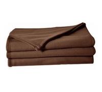 Couverture Polaire Chocolat Poleco 100% polyester 320g 240x220 Neutre