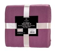 Couverture Polaire Couverture Doudou Couverture canapé Couverture Salon avec Bords Cousus Violet 130x170 cm