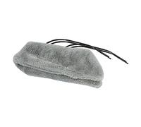 Couverture Polaire d'angle Confortable pour Oiseaux, Abri Chaud et Confortable pour Petits et Moyens Perroquets, Automne Hiver, Velours de Coton, 1 unité (Grey)