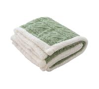Couverture Polaire Double Face 100x150 cm - Chaude Douce Idéale Canapé Hiver