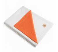 Couverture polaire en coton bio fraise TU