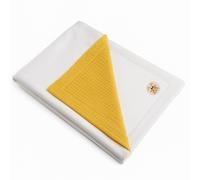 Couverture polaire en coton bio honey TU