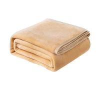 Couverture polaire en flanelle Sherpa - Couvertures de lit et jetés de luxe doux pour lit et canapé - Jeté de Noël - 0 kaki - 150 x 200 cm