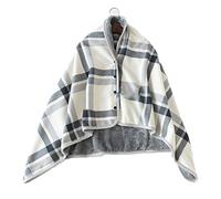 Couverture Polaire For Fauteuil Roulant Couverture Chauffante For Fauteuil Roulant Couverture For Genoux Et Jambes Manteau Poncho D'hiver Chaud For Hommes Et Femmes(Grey)