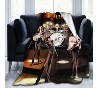 Couverture Polaire Freddie Mercury, Groupe Queen, Pour Une Performance Scénique Dynamique, Flanelle De Polyester Light Toutes Saisons Pour Canape, Lit, Voyage Et Camping, Sans Plumes,
