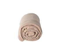 Couverture Polaire Grand Confort Polyester Sable 240x300 Cm