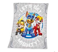 Herding La Pat' Patrouille Couverture Polaire, 130 x 160 cm, Polyester, Gris