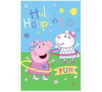 Jerry Fabrics Couverture polaire Peppa Pig Laine polaire 100 x 150 cm