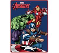 Couverture polaire - Marvel - Avengers - 100 x 140 cm - Lavable en machine - Microfibre synthétique