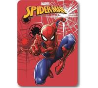 Couverture polaire - Marvel - Spiderman - Rouge - 100x140 cm - Lavable en machine