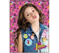 Couverture polaire, Plaid enfant - Soy Luna - 90x120 cm - Doux - Motif variable - Inclus mini lampe à paillettes