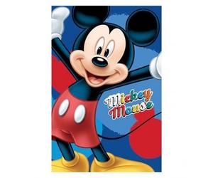 Couverture polaire - plaid polaire 140x100 cm mickey - disney