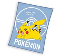 Couverture polaire Pokémon Prêt au combat 110 x 140 cm Référence : CBX2408028POK ,Plaid polaire enfant
